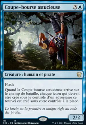 Coupe-bourse astucieuse