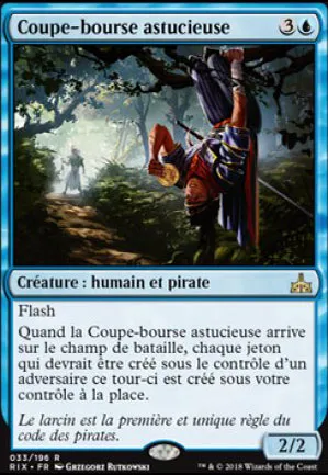 Coupe-bourse astucieuse