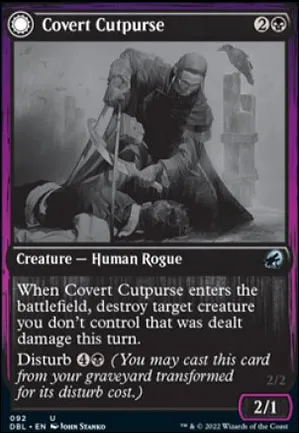 Coupe-bourse caché // Geist cupide