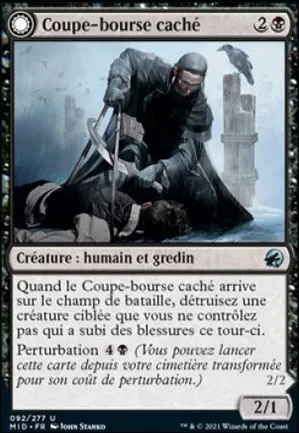 Coupe-bourse caché // Geist cupide