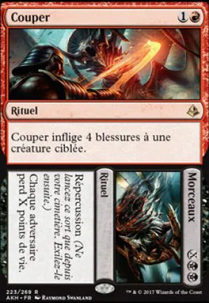 Couper // Morceaux