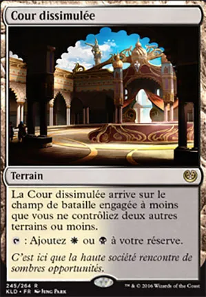 Cour dissimulée