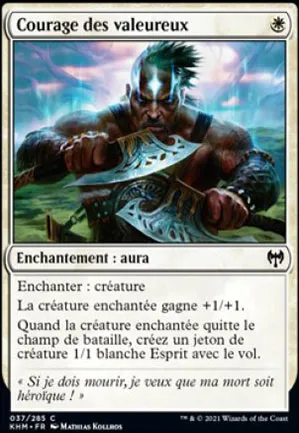 Courage des valeureux