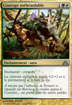 Courage inébranlable