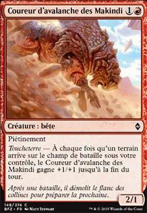 Coureur d'avalanche des Makindi