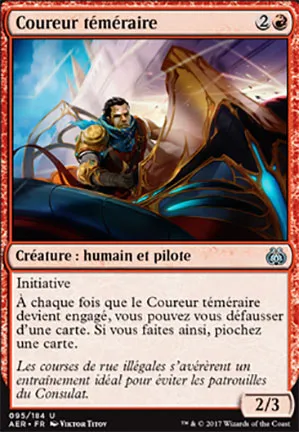 Coureur téméraire