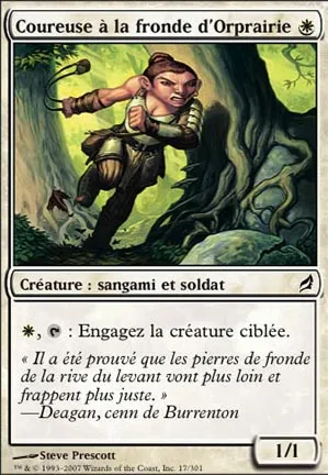 Coureuse à la fronde d'Orprairie
