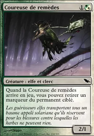 Coureuse de remèdes