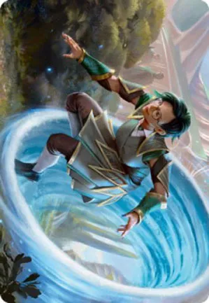 Coureuse de vortex – Illustration