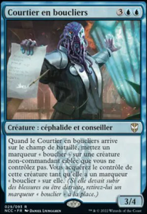 Courtier en boucliers