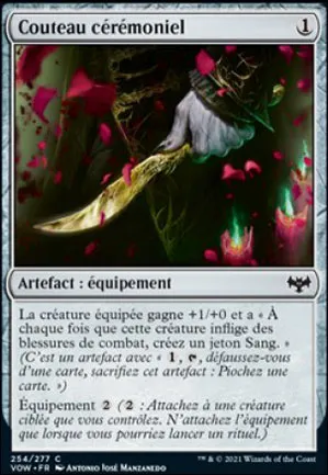 Couteau cérémoniel