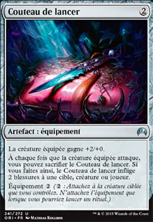Couteau de lancer