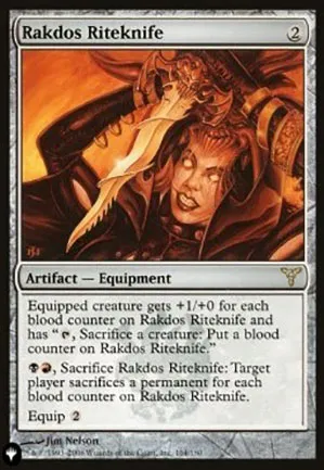 Couteau rituel rakdos