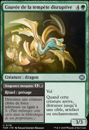 Couvée de la tempête disruptive // Vengeance mesquine