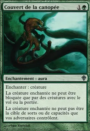 Couvert de la canopée