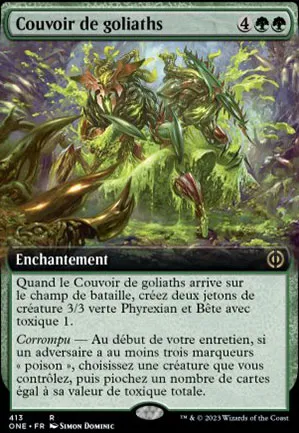 Couvoir de goliaths