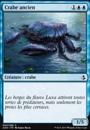 Crabe ancien