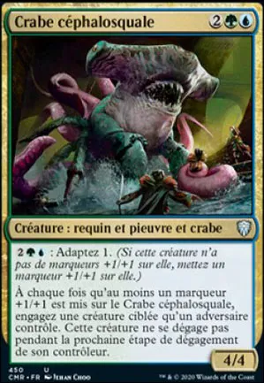 Crabe céphalosquale