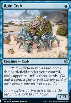 Crabe des ruines