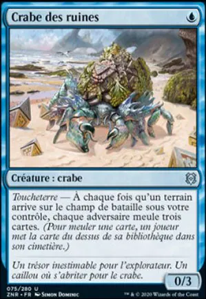 Crabe des ruines