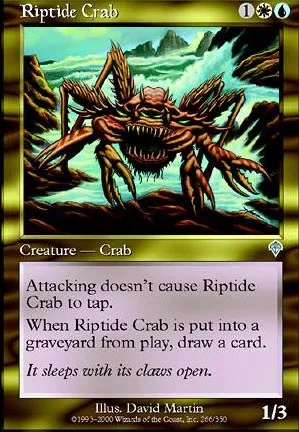 Crabe du reflux