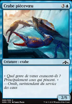 Crabe piècevœu