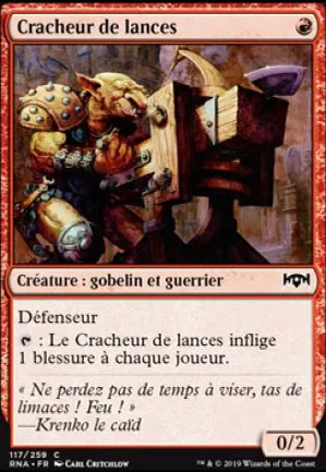 Cracheur de lances