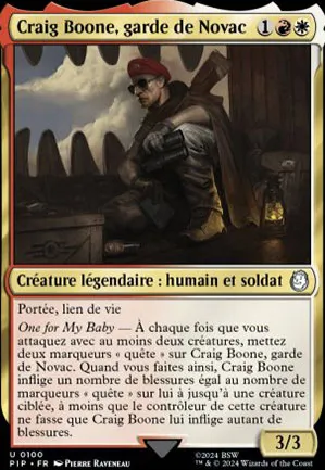 Craig Boone, garde de Novac