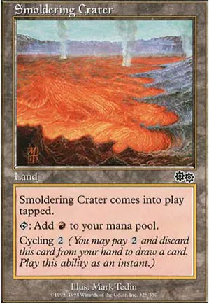Cratère fumant