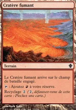 Cratère fumant