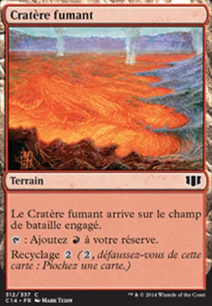Cratère fumant