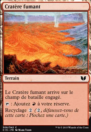 Cratère fumant