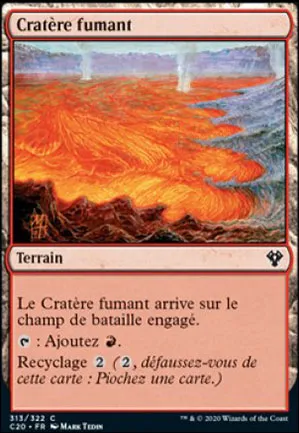 Cratère fumant