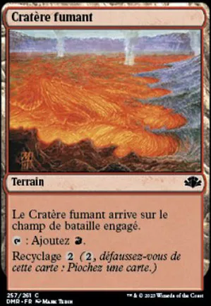 Cratère fumant