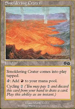 Cratère fumant