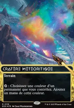 Cratère météoritique