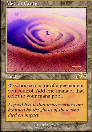 Cratère météoritique