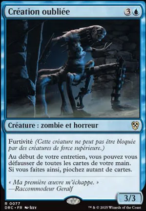 Création oubliée