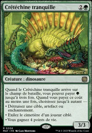 Crêtéchine tranquille