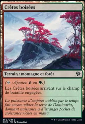 Crêtes boisées