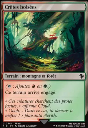 Crêtes boisées
