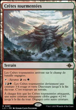 Crêtes tourmentées