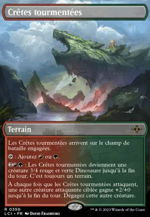 Crêtes tourmentées