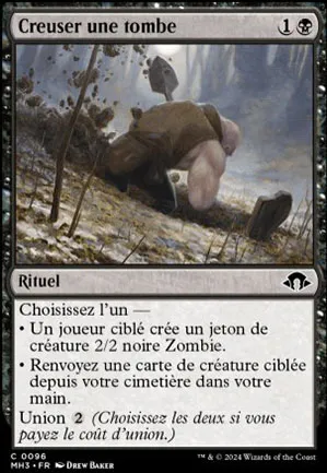 Creuser une tombe