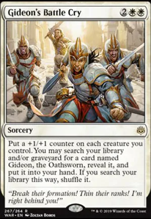 Cri de guerre de Gideon