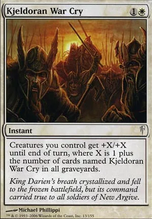 Cri de guerre kjeldorien