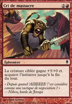 Cri de massacre