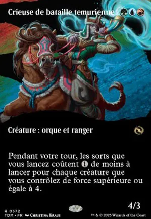 Crieuse de bataille temurienne