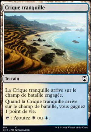 Crique tranquille