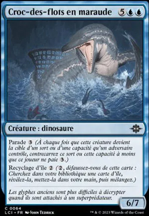 Croc-des-flots en maraude